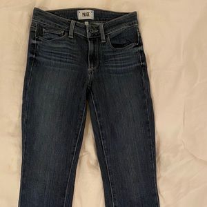 Paige Medium Wash Skinny Jeans